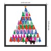 Amanti Art Christmas Tree by Jenny Frean Canvas Wall Art Print Framed 22-in. W x 22-in. H. - 4 of 4