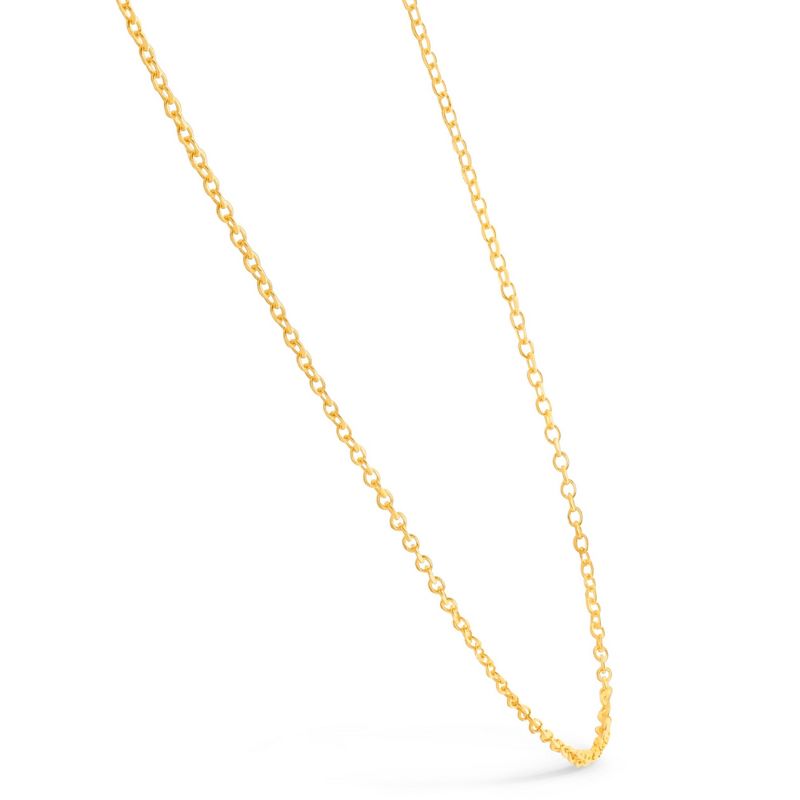 Pompeii3 14k Yellow Gold 18" Chain With Lobster Clasp 1.6 grams, 2 of 6