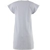 Memoi Women's Ultra-Soft Floral Lace Embroidered V-Neck Nightshirt - 3 of 4