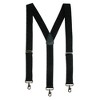 CTM Men's Big & Tall Elastic Solid Color Y-Back Suspender with Swivel Hook Ends - 3 of 4