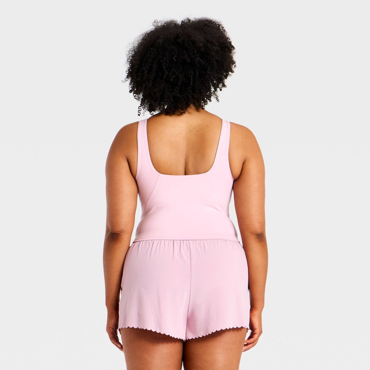 Women's Super Flex Square Neck Ultra Cropped Tank Top - All In Motion™ - thumbnail 10