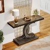 Hommoo 39-inch  Mirrored Console Table - 3 of 4