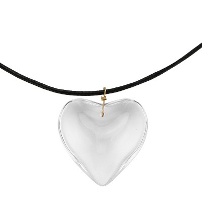 Glass Heart Necklace