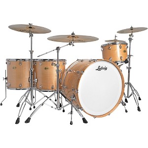 Ludwig Centennial Zep 4-Piece Shell Pack Natural - 1 of 3