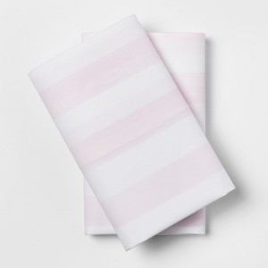 Pillowcase (Standard) Pink - Simply Shabby Chic , Candy Stripe Pink