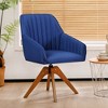 LOVMOR Swivel Desk Chair Without Wheels - 3 of 4