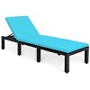 Tangkula Adjustable Outdoor Patio Rattan Lounge Chair Chaise Couch with Cushions - 4 of 4