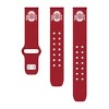 NCAA Ohio State Buckeyes Samsung Watch Compatible Silicone Band 
 - 2 of 4