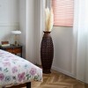 Infurnic Decorative Vases Metal Vases Stunning Vases Vase with Modern Design for Elegant and Versatile Home Decor, Brown, 9.84"*9.84"*40.9" - 2 of 4