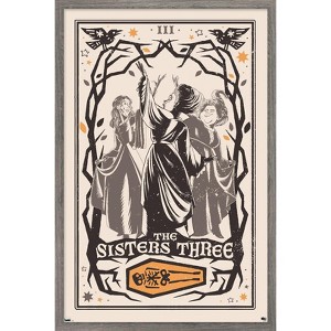 Trends International Disney Hocus Pocus 2 - The Sisters Three Framed Wall Poster Prints - 1 of 4
