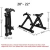 Sportneer Indoor Bike Trainer Stand - Bicycle Turbo Trainer for 20-22 Mountain & Road Bicycles - Stationary Exercise Trainer Stand - 2 of 4