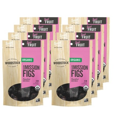 Woodstock Organic Black Mission Figs - Case of 8/10 oz