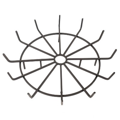  Pleasant Hearth 32" Wagon Wheel Steel Wood Grate 