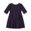 Hope & Henry Girls' 3/4 Sleeve Ruffle Trim Party Dress, Infant - 3 of 4