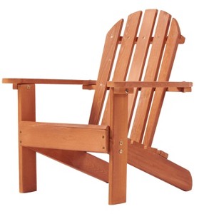 TiramisuBest Folding Chair,All-Weather Outdoor Chair with Armrests, Ergonomic Stackable Lounge Chair, Dark Green, 380 lbs Capacity - 1 of 4