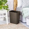 Sterilite Weave 5.8 Gallon Plastic Home/Office Wastebasket Trash Can (6 Pack) - 4 of 4