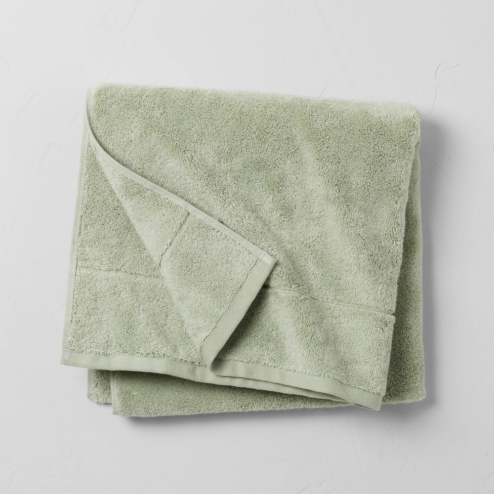Photos - Towel Modal Bath  Light Sage Green - Casaluna™