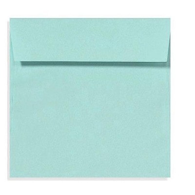 LUX 6 1/2 x 6 1/2 Square Envelopes 2 11/16 x 3 11/16 Seafoam LUX-8535-113-50