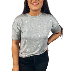 Women's Star T-Shirt - Baevely by Wellmade - 1 of 2