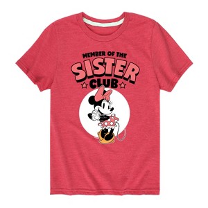 Girls' - Disney - Member Of The Sister Club Short Sleeve Graphic T-Shirt - 1 of 4
