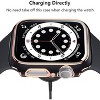 Worryfree Gadgets Bumper Case with Screen Protector for Apple Watch 38mm, White/Silver - 4 of 4