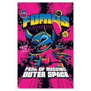 Trends International Disney Lilo and Stitch - Hear The Call Framed Wall Poster Prints - 1 of 4