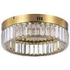 Artcraft Lighting Stella 1 - Light Flush Mount in  Brushed Brass - 4 of 4