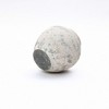 LuxenHome 10.7" Mottled Gray Cement Globe Vase, Round Decorative Accent for Home Decor Multicolored - 3 of 4