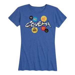 Women's - Cruella -  Short Sleeve Graphic T-Shirt - 1 of 4
