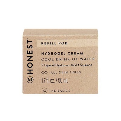 Honest Beauty Hydrogel Cream Refill with Hyaluronic Acid - 1.7 fl oz