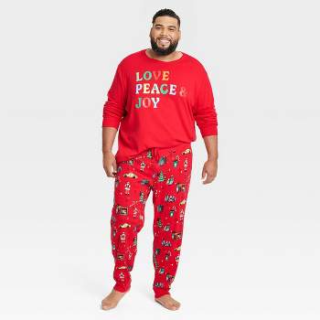 Men's Holiday City Matching Family Pajama Set - Wondershop™ with Frances Marina Smith Red