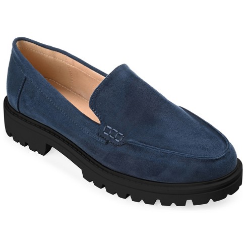 Navy blue hot sale flats target