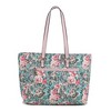 MKF Collection Hallie Quilted Cotton Botanical Pattern Women’s Tote Bag by Mia K - 2 of 4
