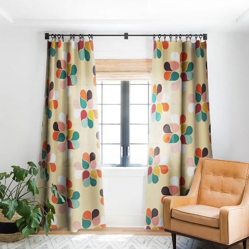 1pc Blackout Window Curtain Panel - Deny Designs : Target