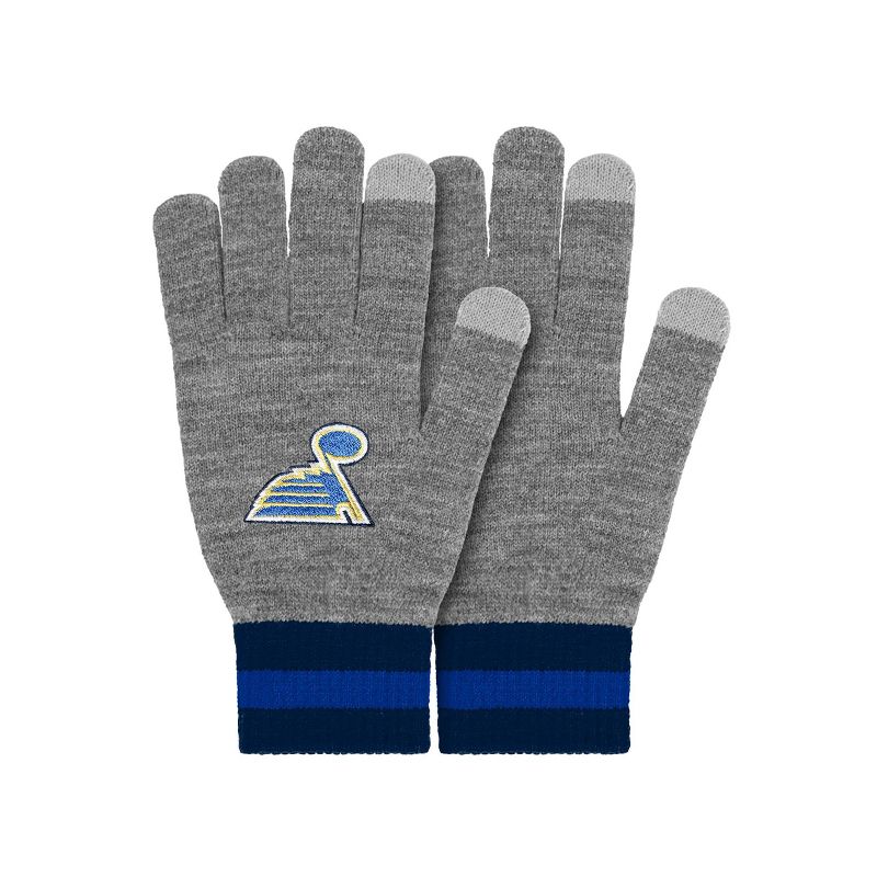 NHL St. Louis Blues Gray Big Logo Glove, 1 of 5
