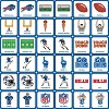 YouTheFan NFL Buffalo Bills Licensed Memory Match Game 2501451 - The Home  Depot