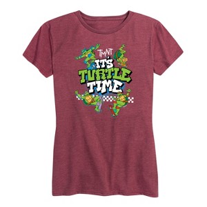 Women's - Teenage Mutant Ninja Turtles - It's Turtle Time Short Sleeve Graphic T-Shirt - 1 of 4