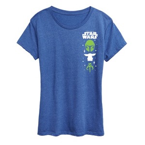 Women's - Star Wars - The Mandalorian Mando Icons Short Sleeve Graphic T-Shirt - 1 of 4