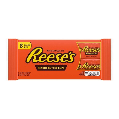 Reese's Peanut Butter Snack Size Cups - 8ct