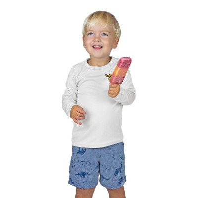 Vapor Apparel UPF 50+ UV Sun Protection Toddler Long Sleeve Rash Guard Swim Shirt