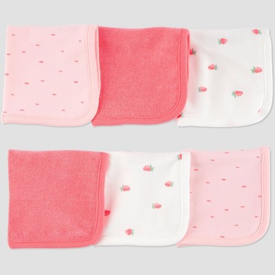 Carter's Just One You®️ Baby Strawberry Washcloth - Pink