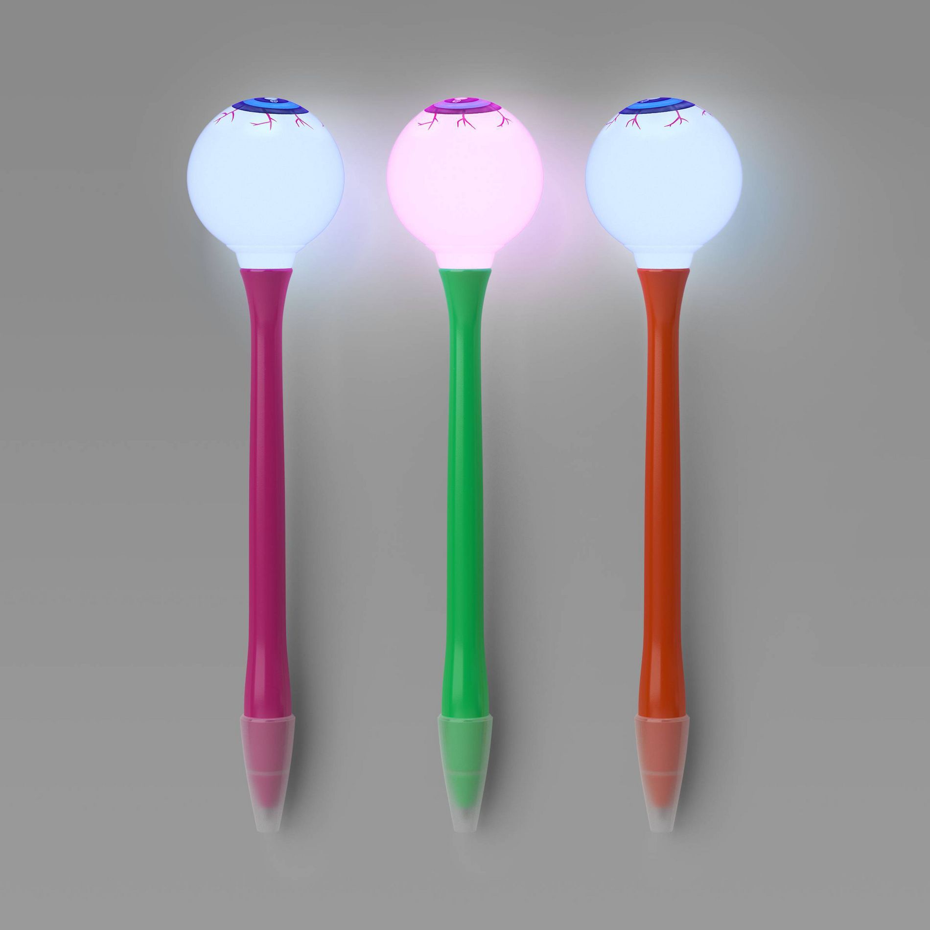 3ct Light Up Eyeball Pens Party Favors - Hyde and EEK! Boutique™
