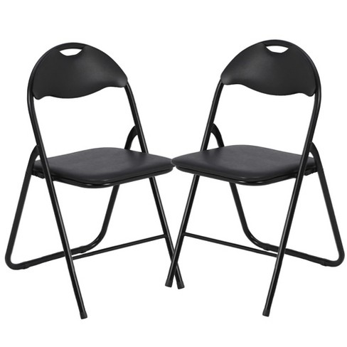 Folding Chairs 2/4 Pack with Cushion - image 1 of 4