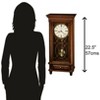 Howard Miller 635170 Lorna Mantel Clock 635170 Tuscany Cherry - 2 of 3