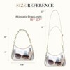 Clear Bag for Stadium Approved, Clear Crossbody Purse for Women - 3 of 4