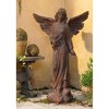 Kensington Hill Large Tall English Tudor Angel Garden Statue Sculpture Holy Decor Outdoor Garden Front Porch Patio Yard Outside Home 41 1/2" High - 2 of 4