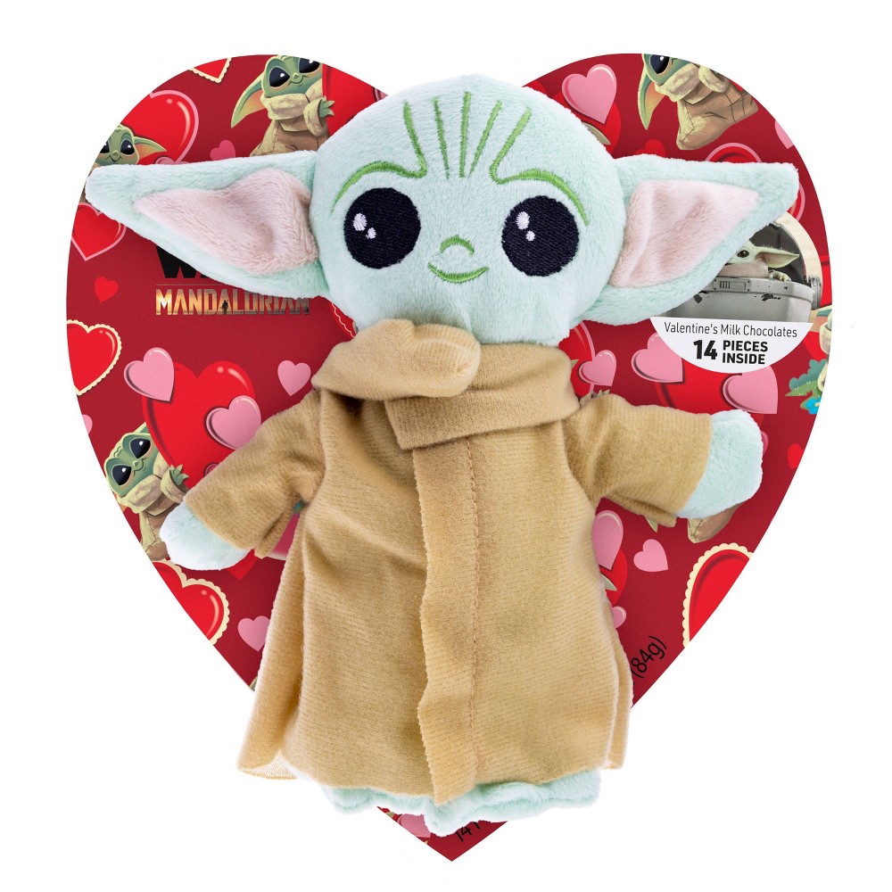 galerie valentine's mandalorian heart box with plush - 2.96oz