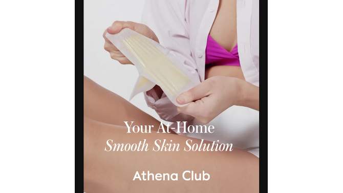Athena Club Body Wax Strips, 30 ct, 2 of 10, play video