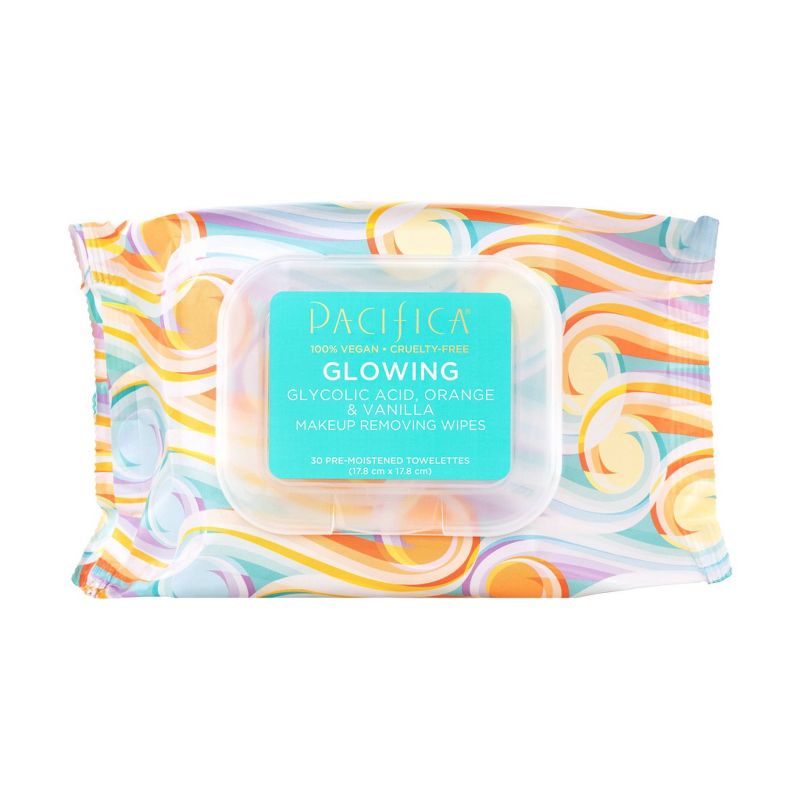 Pacifica Glowing Makeup Removing Wipes - Orange - 30ct, 4 of 7