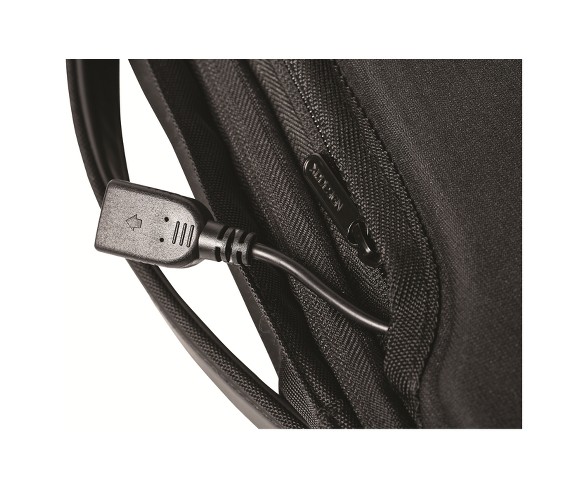 Bobby Bizz 16.5" Anti-Theft Backpack & Briefcase - Black
